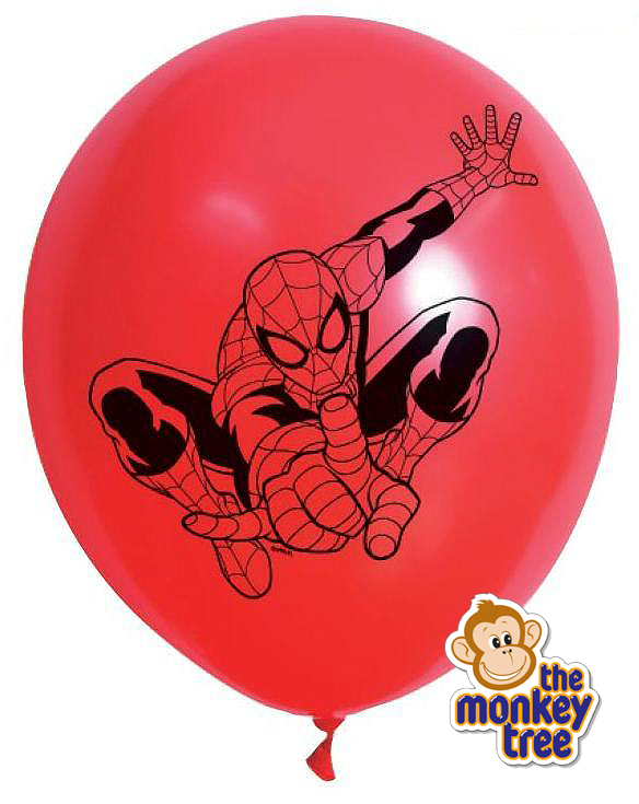 dollar tree spiderman balloons