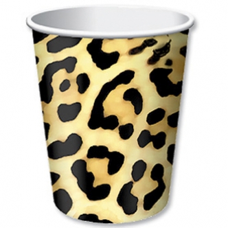 Leopard Print Paper Cup birthday Party