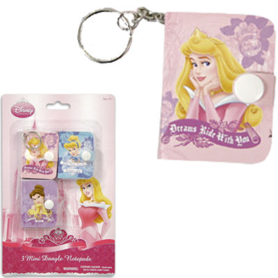 disney princess notepad loot bags