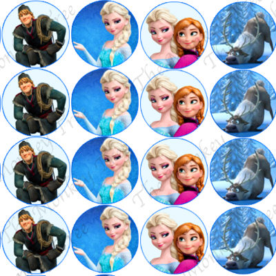 frozen cupcake images edible cupcake topper images