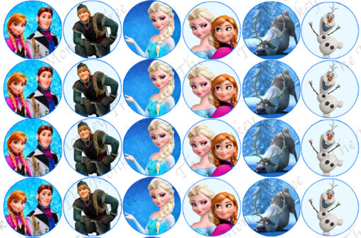 frozen cupcake images edible cupcake topper images