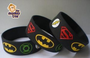 superhero wristband batman superman flash birthday party loot bag gift bag present prize
