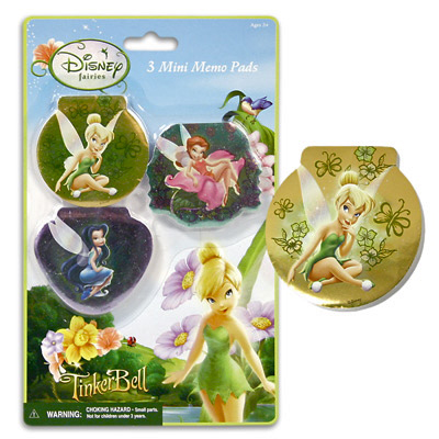 tinkerbell notepad lootbag