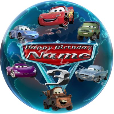 Disney cars lightning McQueen edible cake image topper birthday cupcakes