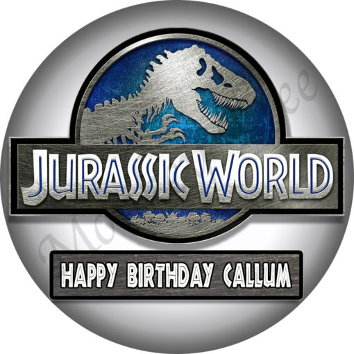 dinosaur edible cake image fondant jurassic