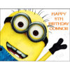 minion edible cake image fondant