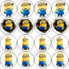 minion cupcake fondant edible