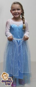 elsa dress up frozen party dress