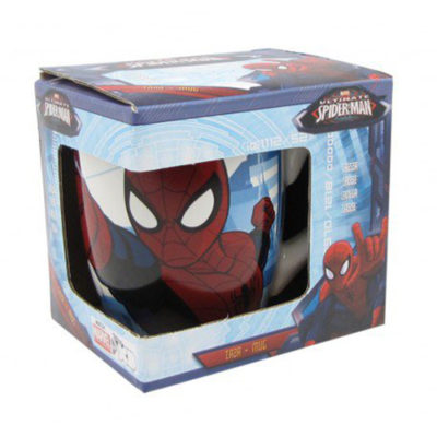 spiderman ceramic mug