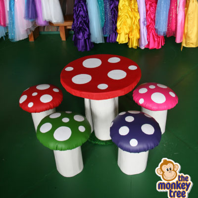 toadstool table wooden handmade