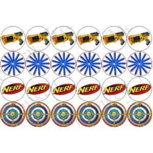 nerd birthday party edible image cake laser tag
