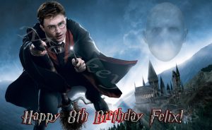 harry potter edible cake image birthday