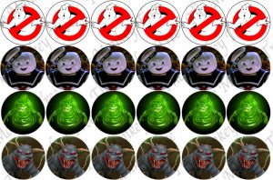 ghosterbusters edible cake image birthday party cupcake