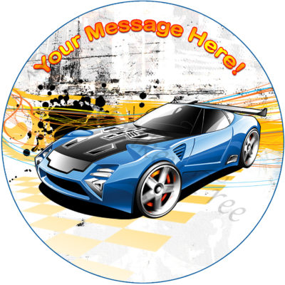 hot wheels edible cake image photo cars birthday party