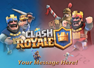 clash Royale edible cake image topper clash clans birthday party