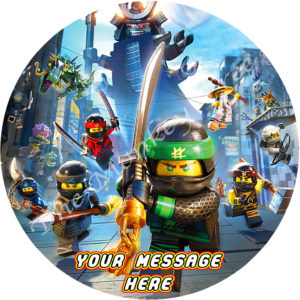 lego ninjago movie edible cake topper birthday party Auckland