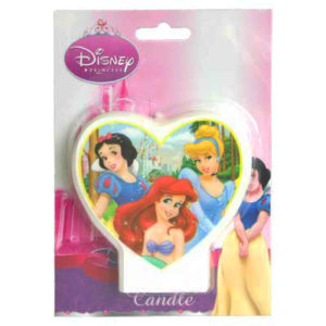 disney princess flat candle party birthday cinderella Snow White Ariel