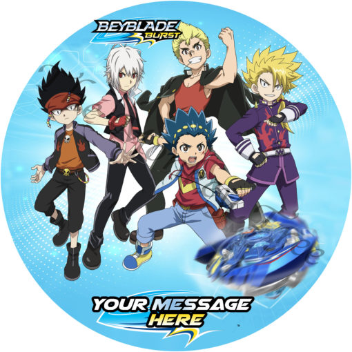 beyblade burst edible cake image topper party birthday cake Auckland