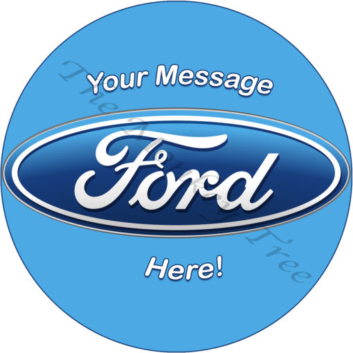 ford birthday cake edible cake image topper ford