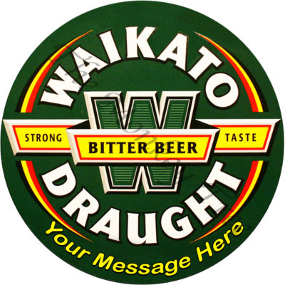 Waikato 60th 50th 21st beer bike birthday cake edible cake image topper Waikato draught pub alcohol