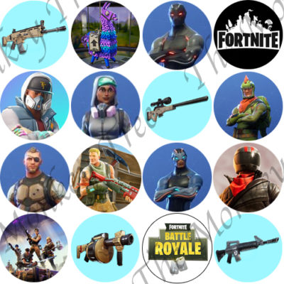 fortnite edible cake image topper birthday fondant icing party Auckland cupcake