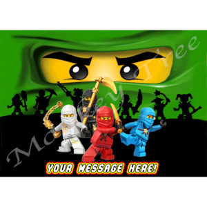 lego ninjago Lloyd cake topper edible image birthday party