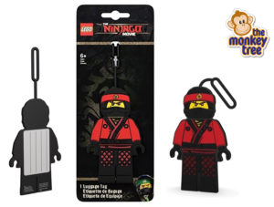 ninjago luggage tag KAI lego daycare kindy school Auckland