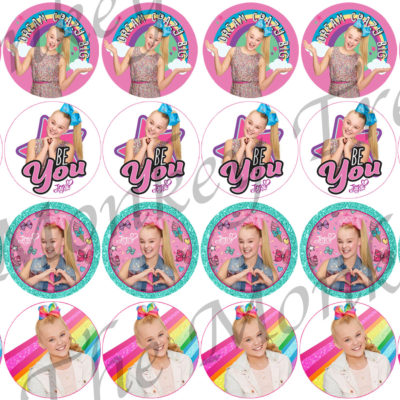 jojo Siwa edible cake image topper party birthday cake cupcake