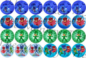 pj masks cupcake image birthday party cake