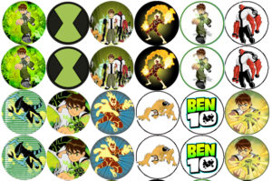 ben 10 tennison edible cake image topper birthday party Auckland aliens cake cupcake