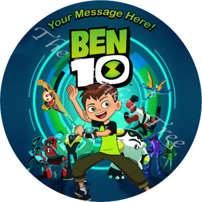 ben 10 tennison edible cake image topper birthday party Auckland aliens cake cupcake