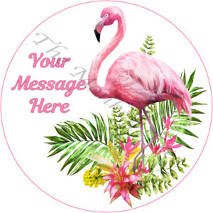 flamingo cake cupcake party bird zoo