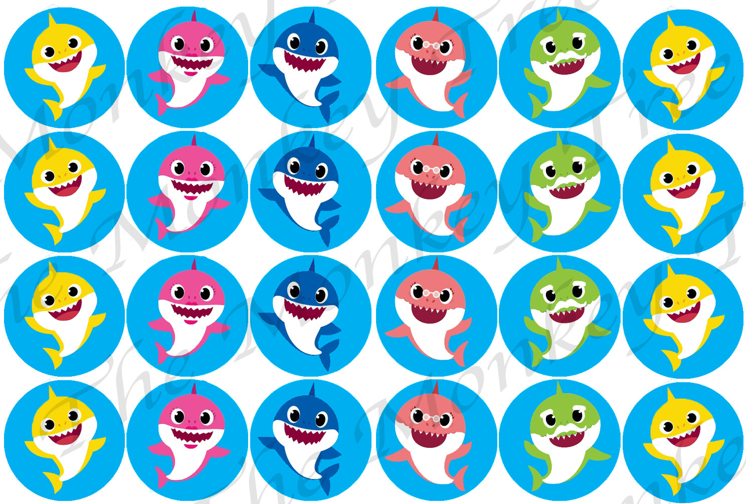 baby-shark-edible-cupcake-toppers-set-of-24-the-monkey-tree