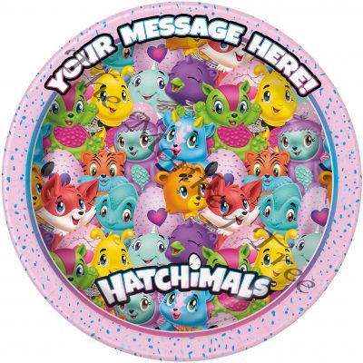 hatchimals edible cake image birthday cupcake party fondant