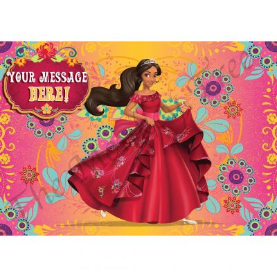 Elena of Avalor Edible Image cake topper fondant birthday princess