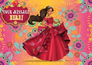 Elena of Avalor Edible Image cake topper fondant birthday princess