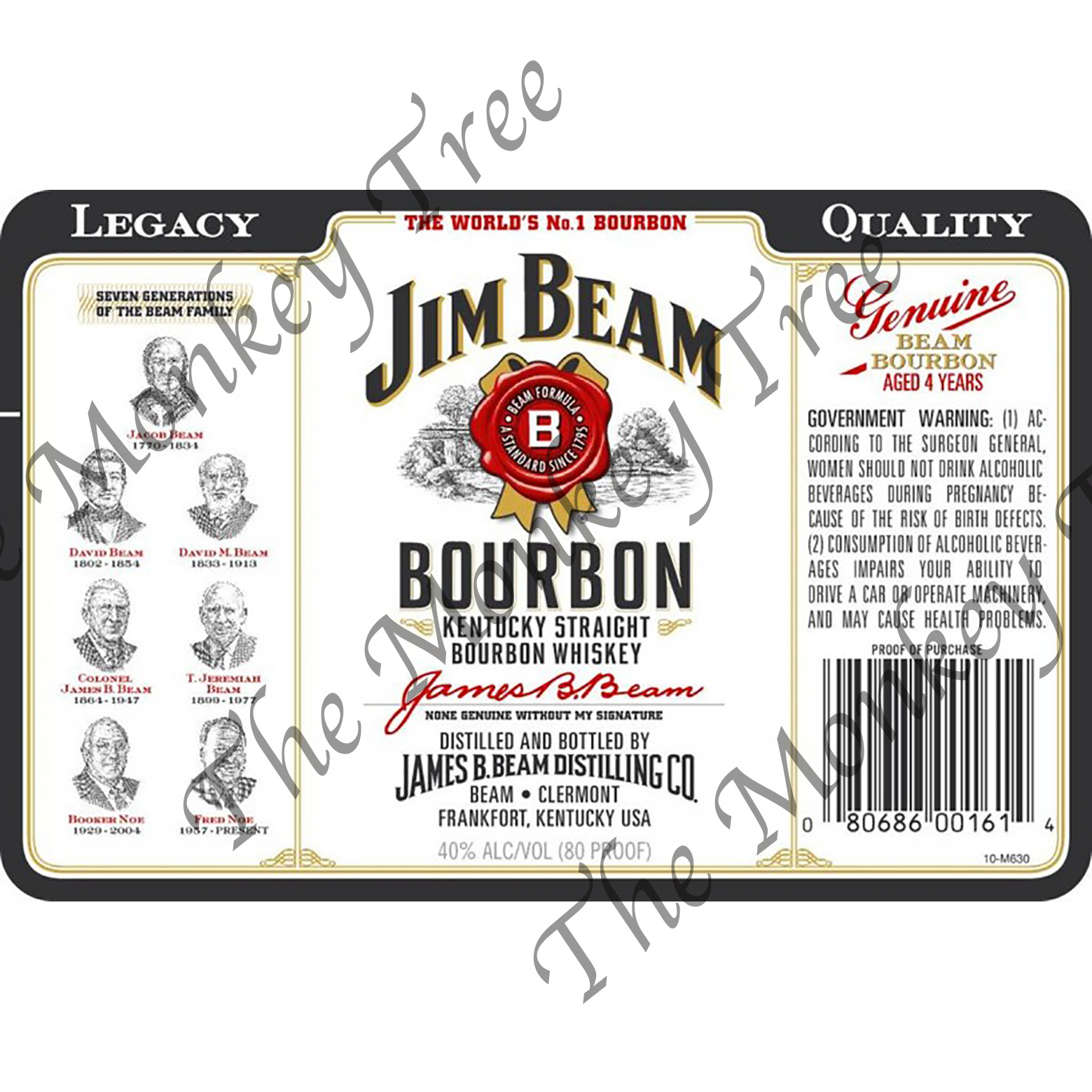 Jim Beam Label Template The Best Picture Of Beam