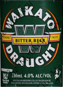 Waikato draught beer bottle edible label image fondant