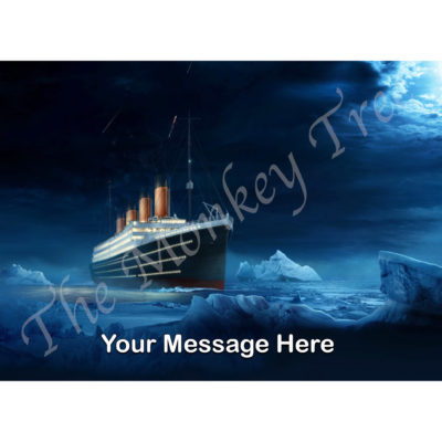 titanic edible cake image topper birthday