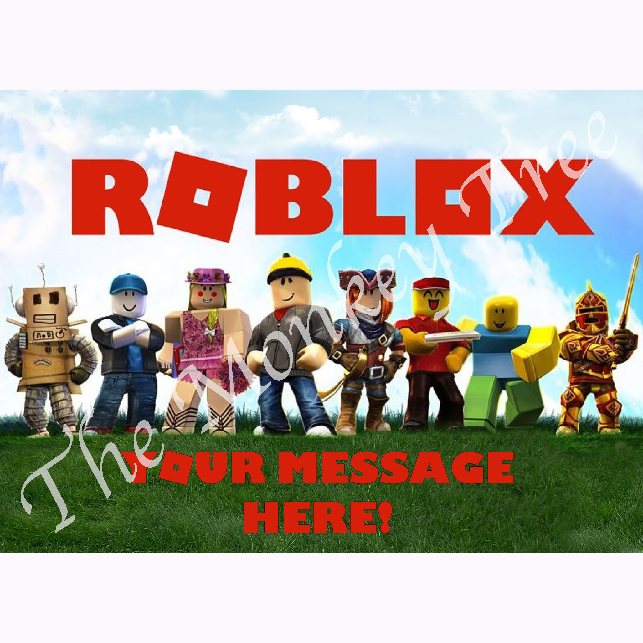 Roblox Edible Cake Toppers – Ediblecakeimage