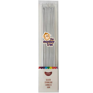 silver sparkle candles firework