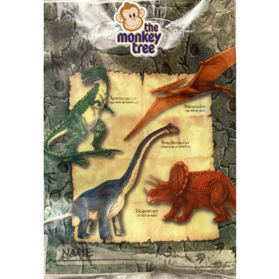 dinosaur party loot bags birthday gift t rex triceratops stegosaurus