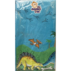 dinosaur table cover birthday party t rex triceratops