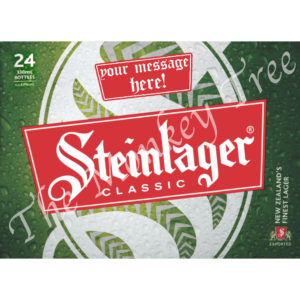 Steinlager 60th 50th 21st beer bike birthday cake edible cake image topper Steinlager pub alcohol
