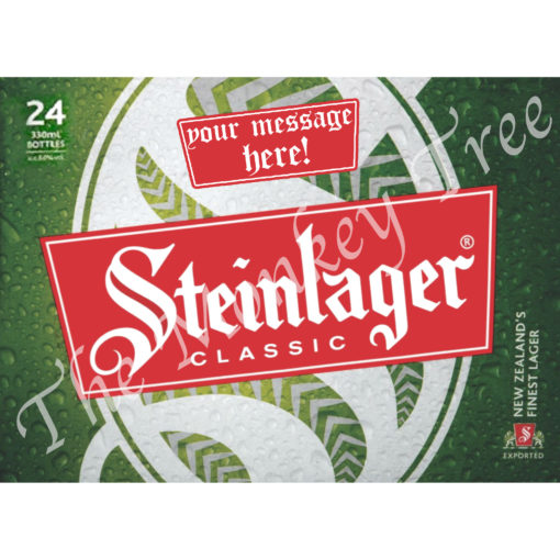 Steinlager 60th 50th 21st beer bike birthday cake edible cake image topper Steinlager pub alcohol