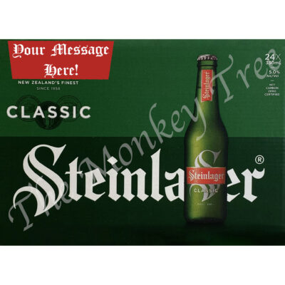 steinlager beer box edible cake image topper