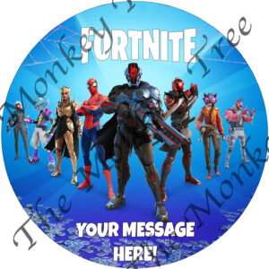 fortnite chapter 3 season 1 edible cake image topper ps5 ps4 xbox