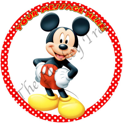 mickey mouse edible cake topper fondant mickey birthday cake cupcake