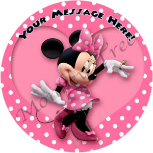 minnie mouse edible cake topper fondant mickey birthday cake cupcake