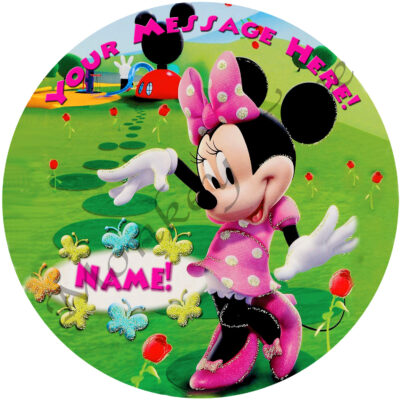 minnie mouse edible cake topper fondant mickey birthday cake cupcake